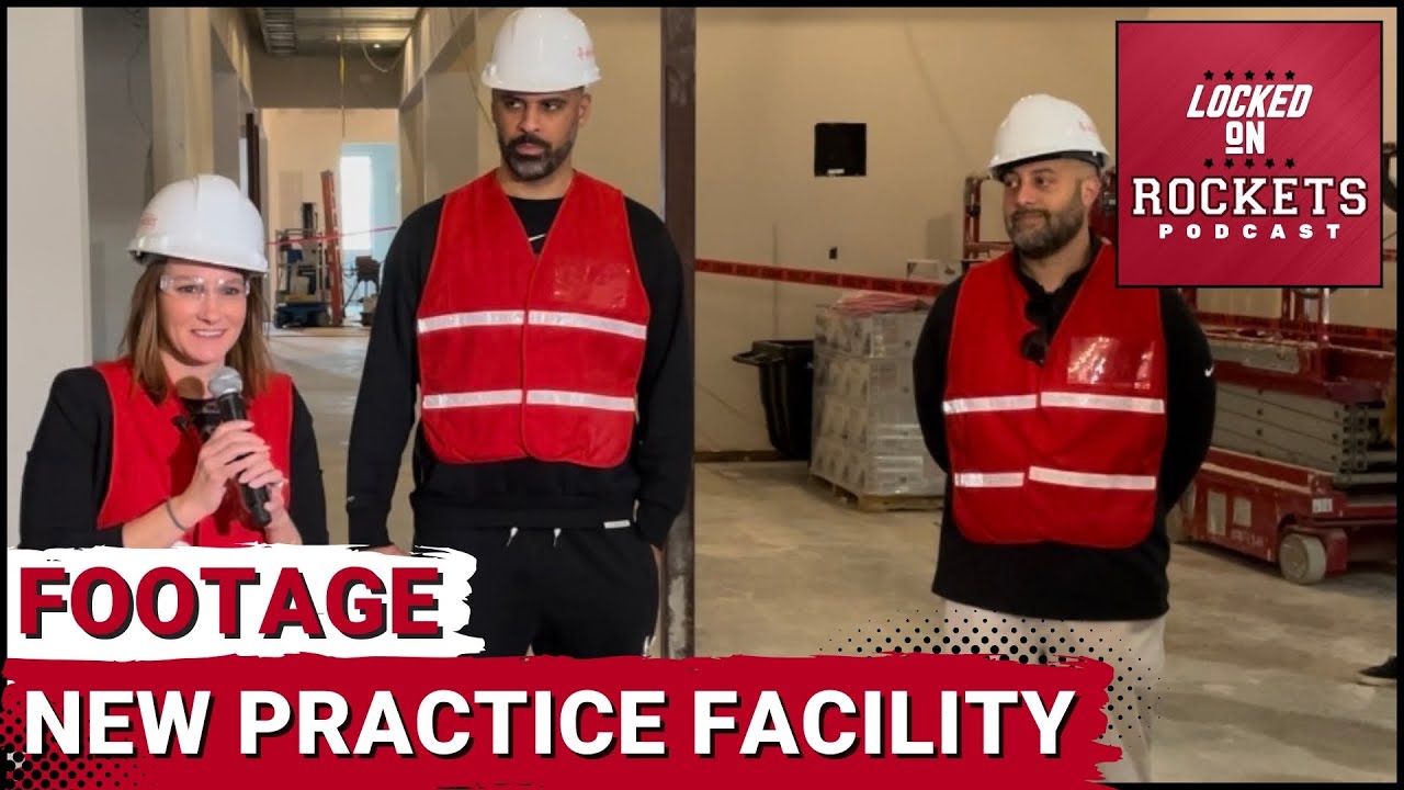 Houston Rockets New Practice Facility Tour With Gretchen Sheirr, Ime Udoka & Rafael Stone