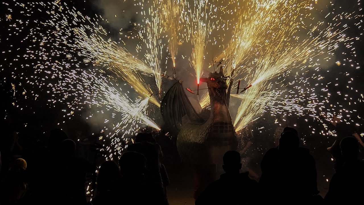 Trobada de Bèsties de Foc i aigua - Castellbisbal - Cercavila de Foc 2018