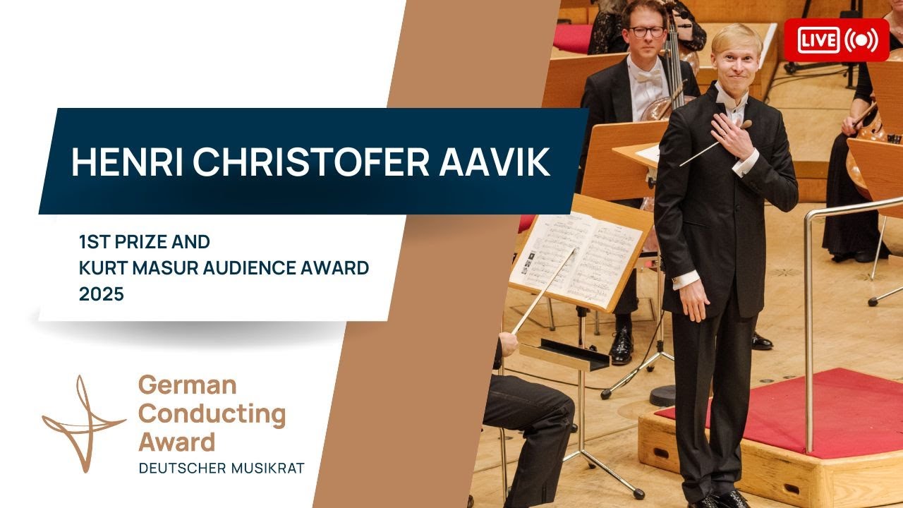German Conducting Award 2025 - Henri Christofer Aavik, 1st Prize - Puccini: La Bohème (excerpt)
