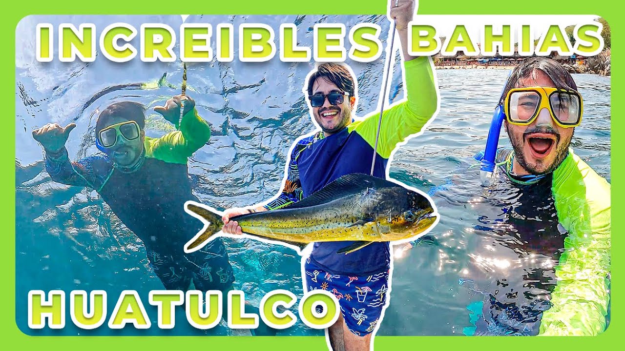Increíbles bahías de Huatulco (Visitamos las 9 Bahías)