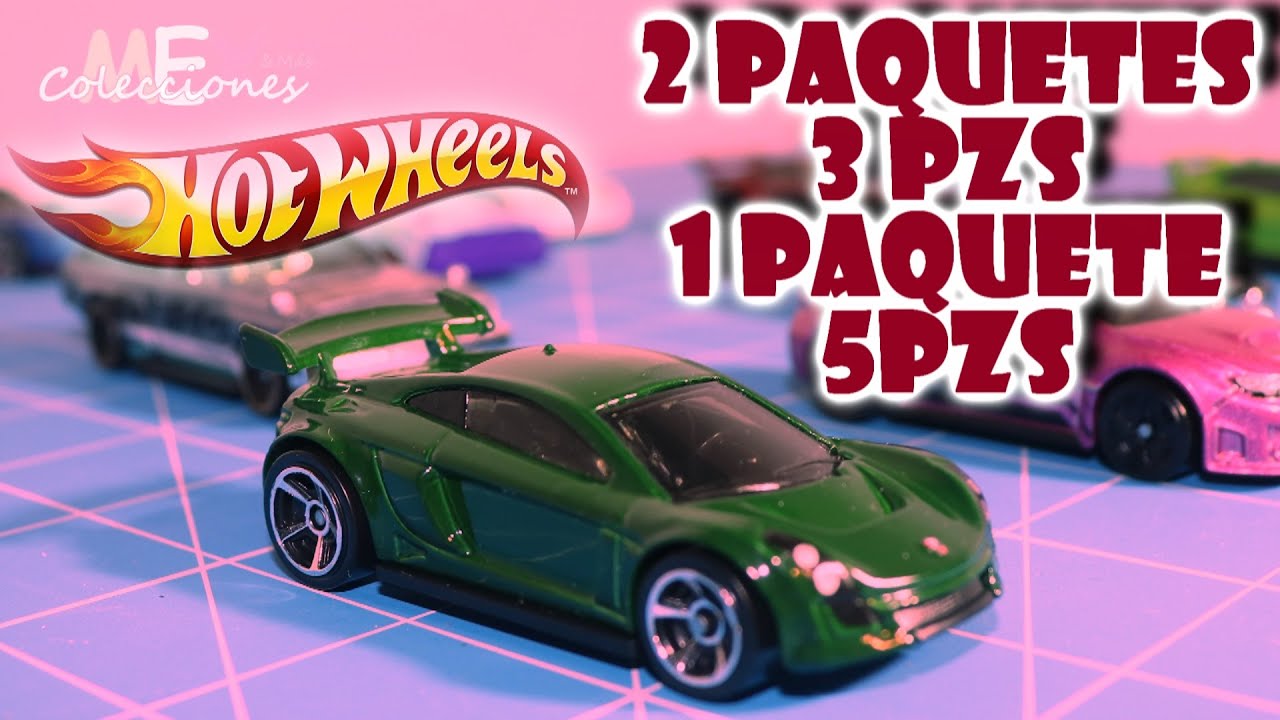 LIBERANDO 2 PAQUETES DE 3 PIEZAS Y 1 PAQUETE DE 5 PIEZAS HOTWHEELS