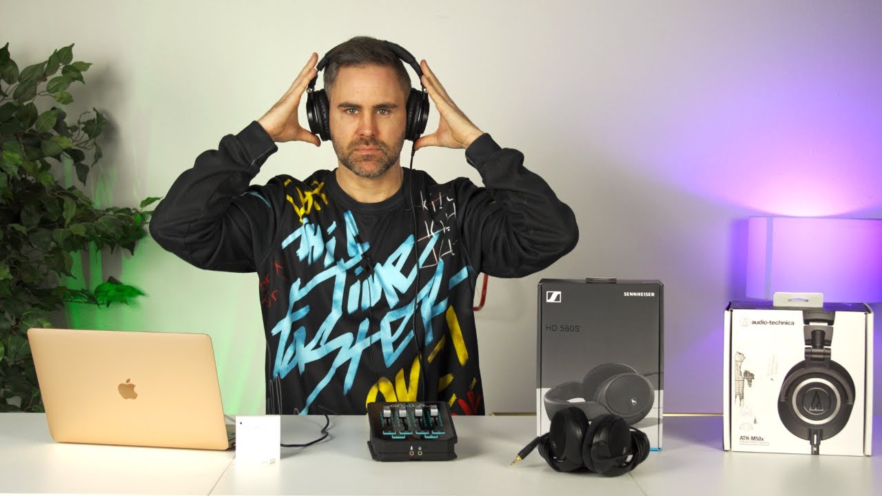 Audio Technica ATH-m50x vs Sennheiser HD560s - My Journey to a Better Gaming Headset - GoXLR Mini