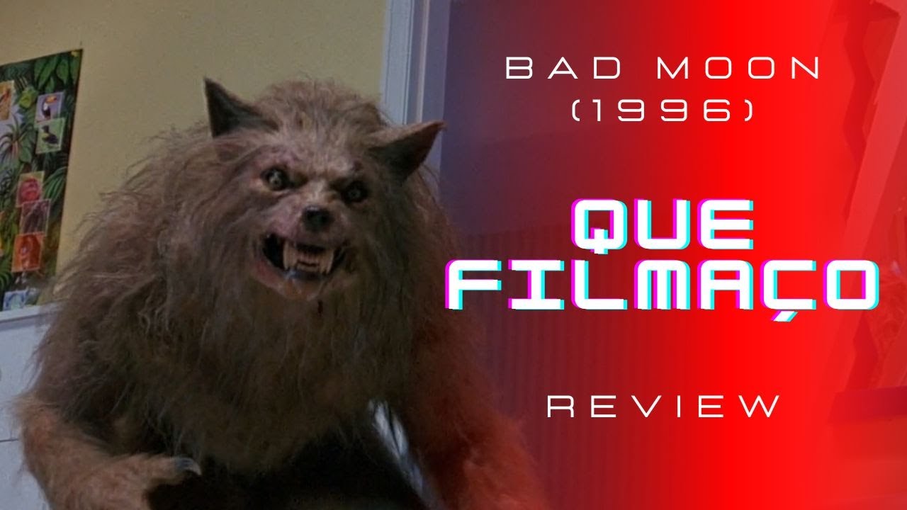 UM DOS MELHORES FILMES DE LOBISOMEM JÁ FEITOS | Bad Moon (Lua Negra, 1996) - Review Completa