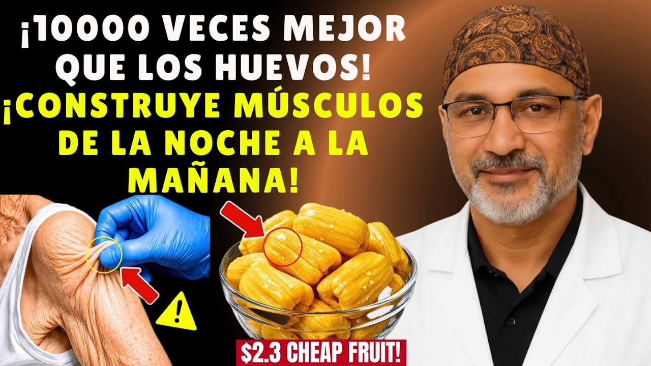 Después de los 75: esta fruta con proteína construye músculo mucho mejor que los huevos