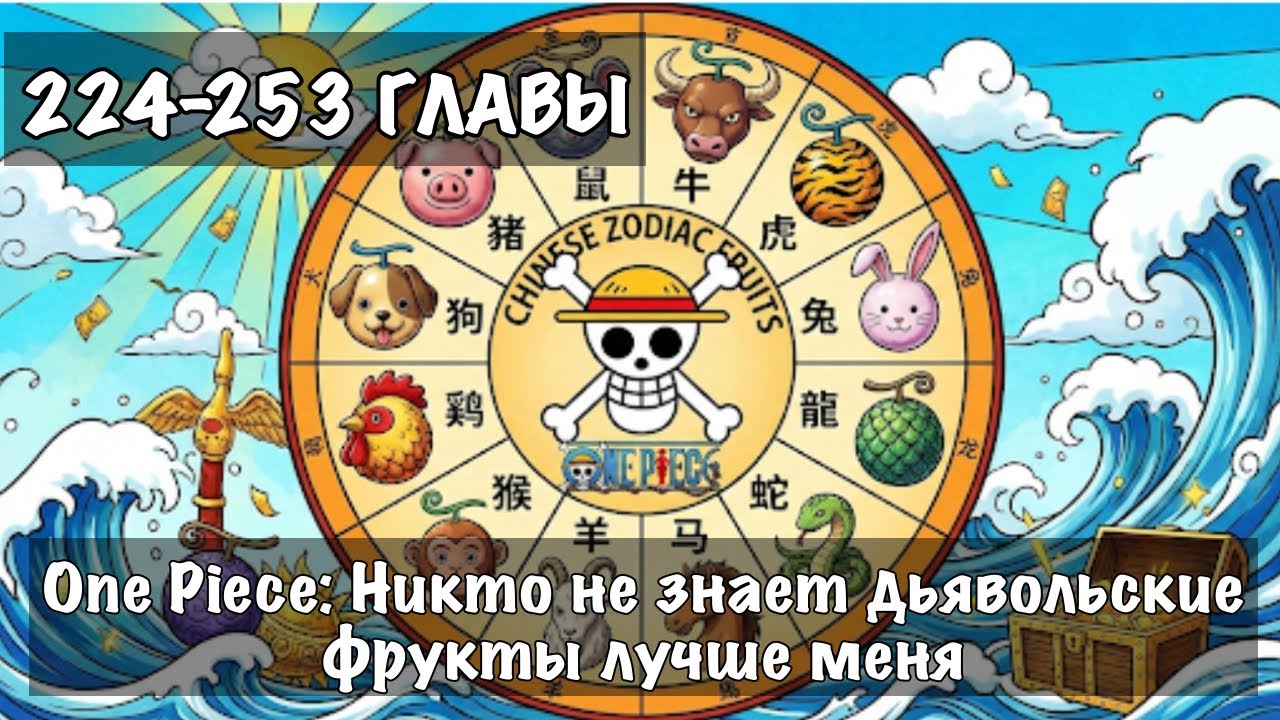One Piece: Никто не знает дьявольские фрукты лучше меня 224- 253 Альтернативный сюжет ван пис