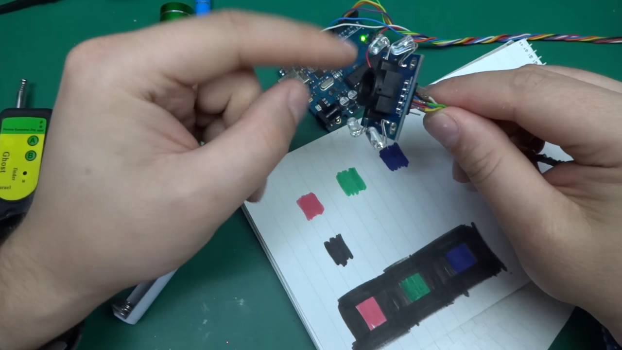A look at GY-31 (TCS3200) color sensor module