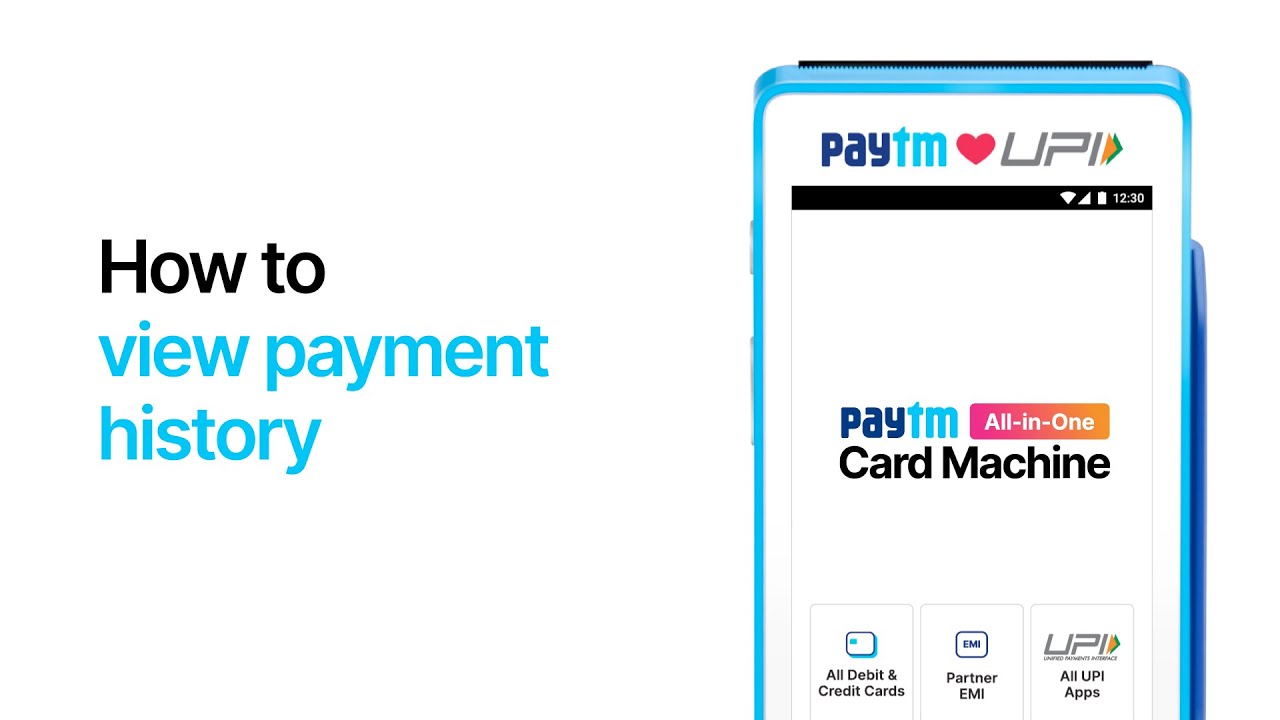 Track All Your Payments on Paytm Card Machine | Paytm All-In-One Card Machine | @paytm
