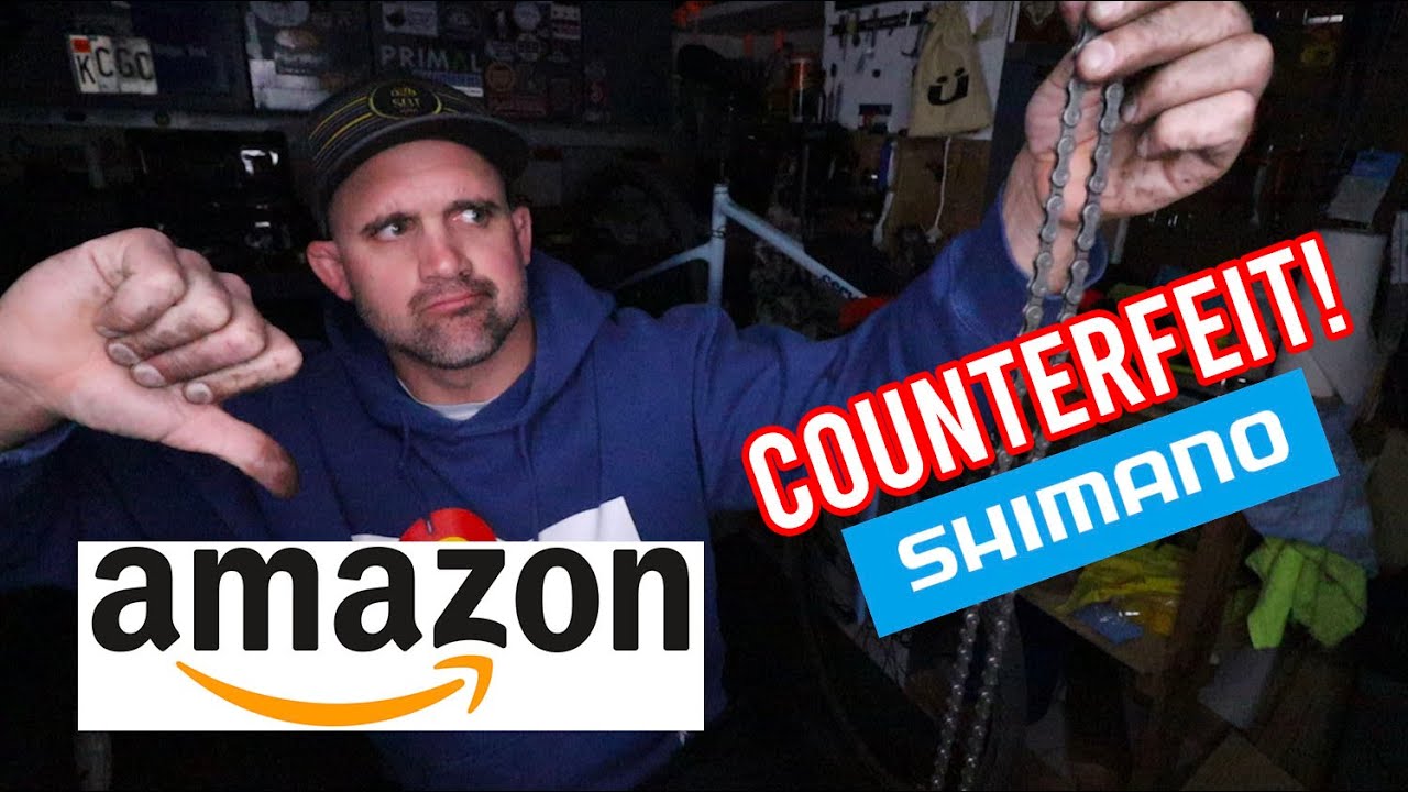 BEWARE OF COUNTERFEIT BIKE CHAINS BEING SOLD ON AMAZON!!!