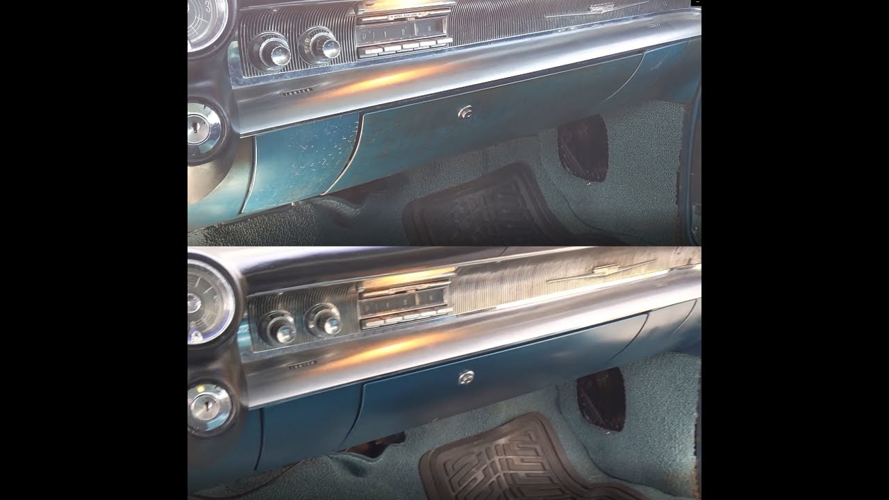 1959 Cadillac sedan -- Video #22: Sprucing up the interior