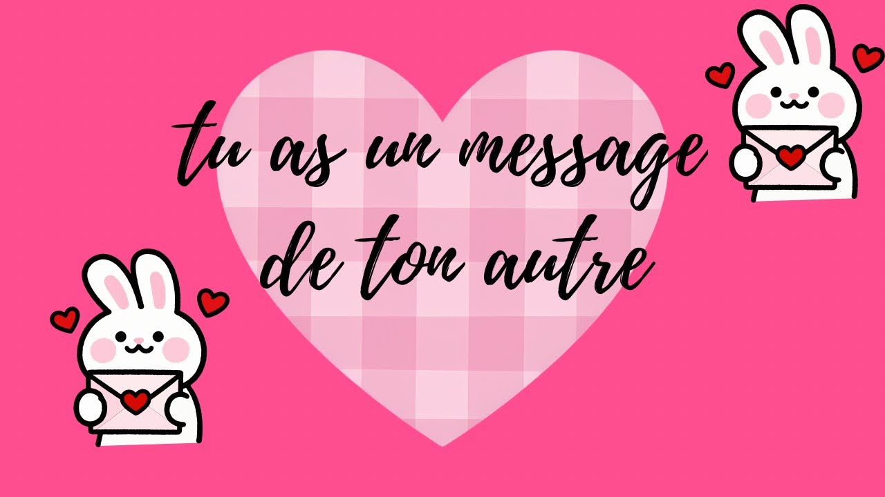 💛🧡❤️TU AS UN MESSAGE D’AMOUR DE TON AUTRE 🧡🧡💜