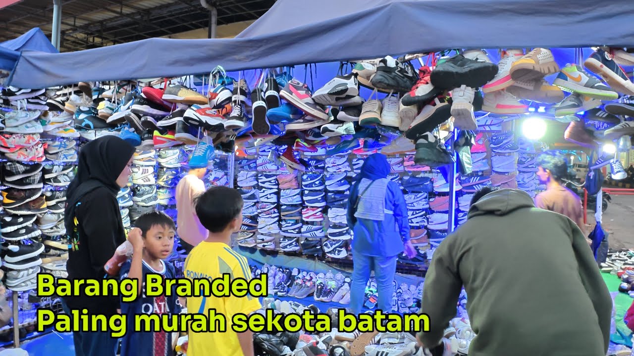 Ternyata ini biangnya sepatu bekas impor murah di kota batam Kepulauan Riau
