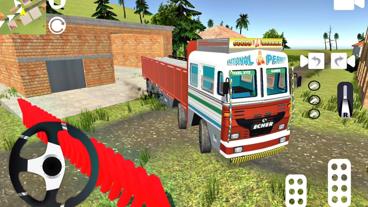 Real Eicher Truck Extreme Off-Road Driving - Indian Truck Simulator 2026 - Android Gameplay