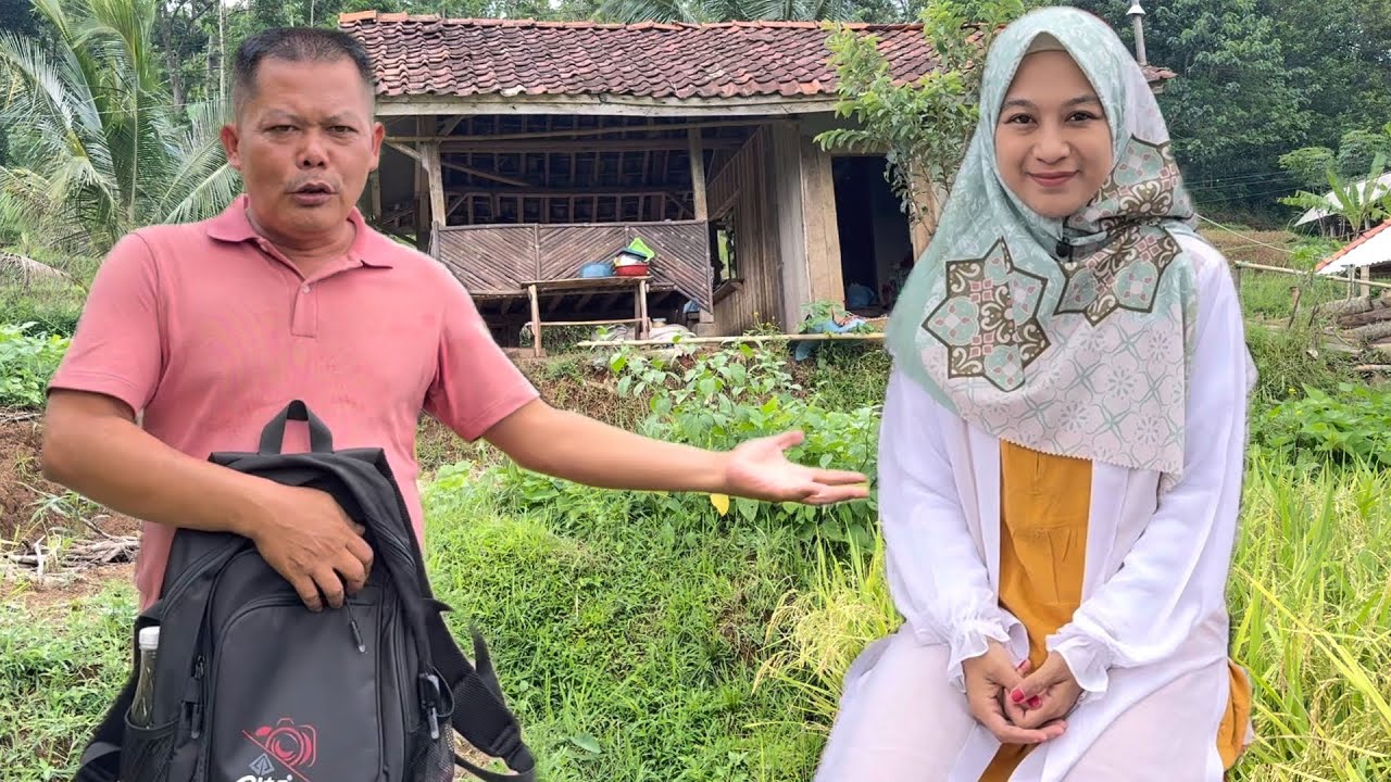 SENYUM BAHAGIA BIDADARI DESA SAAT DAPAT BANTUAN UANG TUNAI DAN LEMARI PAKAIAN DARI BOS ASAL MALAYSIA