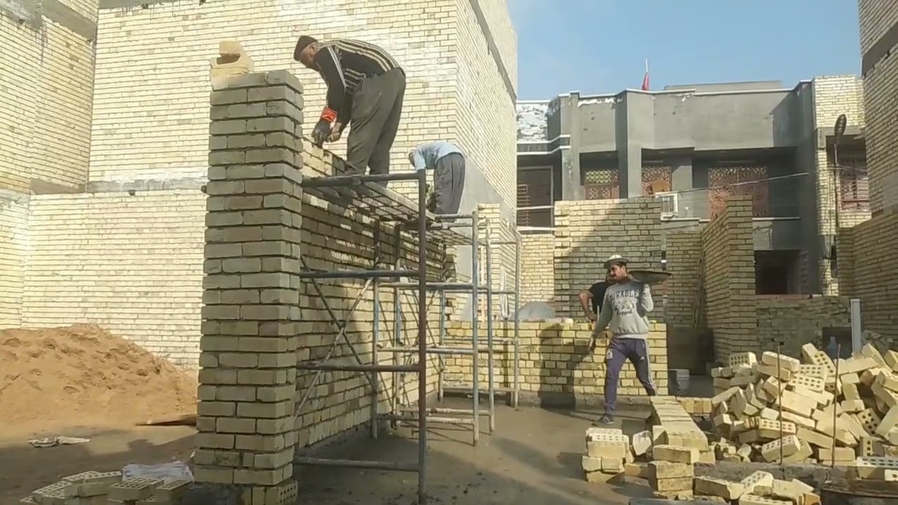 مراحل البناء ٠٠ الطابق الارضي الخلفه ابو احمد الشعله 07702974368 __ 5/2/2023