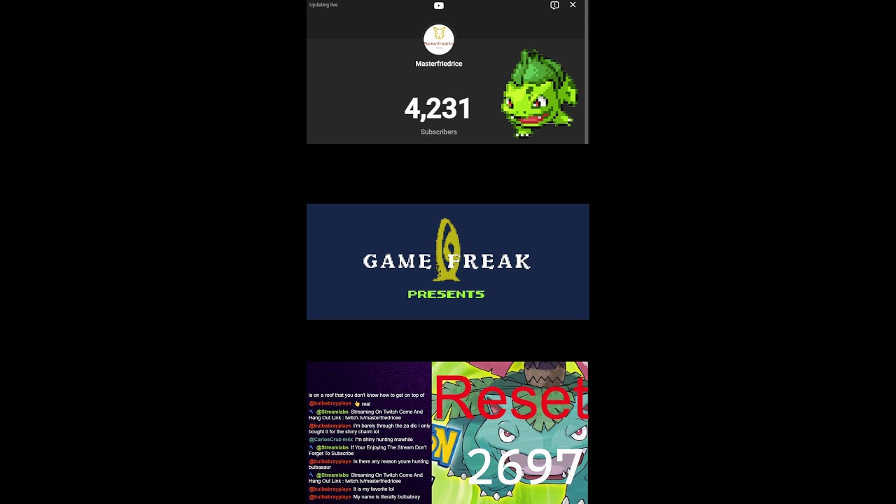 Shiny Bulbasaur Hunt Day 11 Can't Stop Ever Pokemon Fire Red And Leafgreen