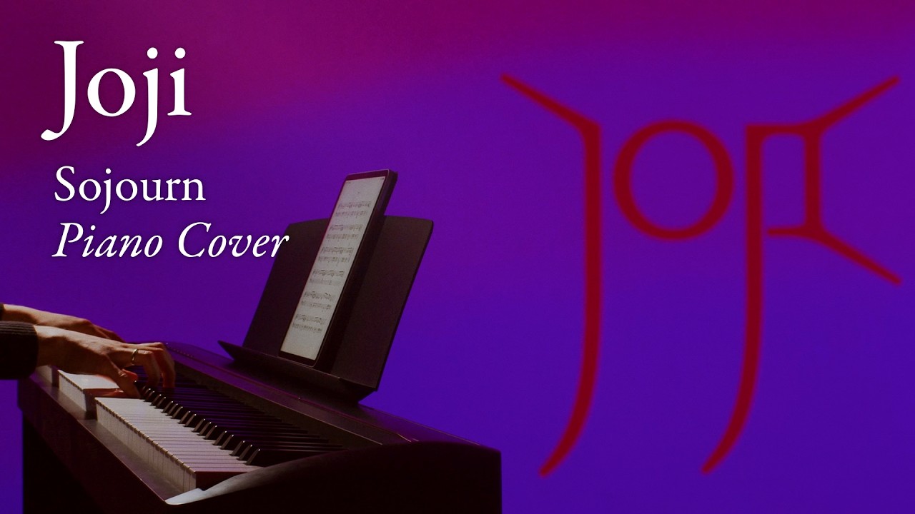 Joji - Sojourn (Piano Cover)