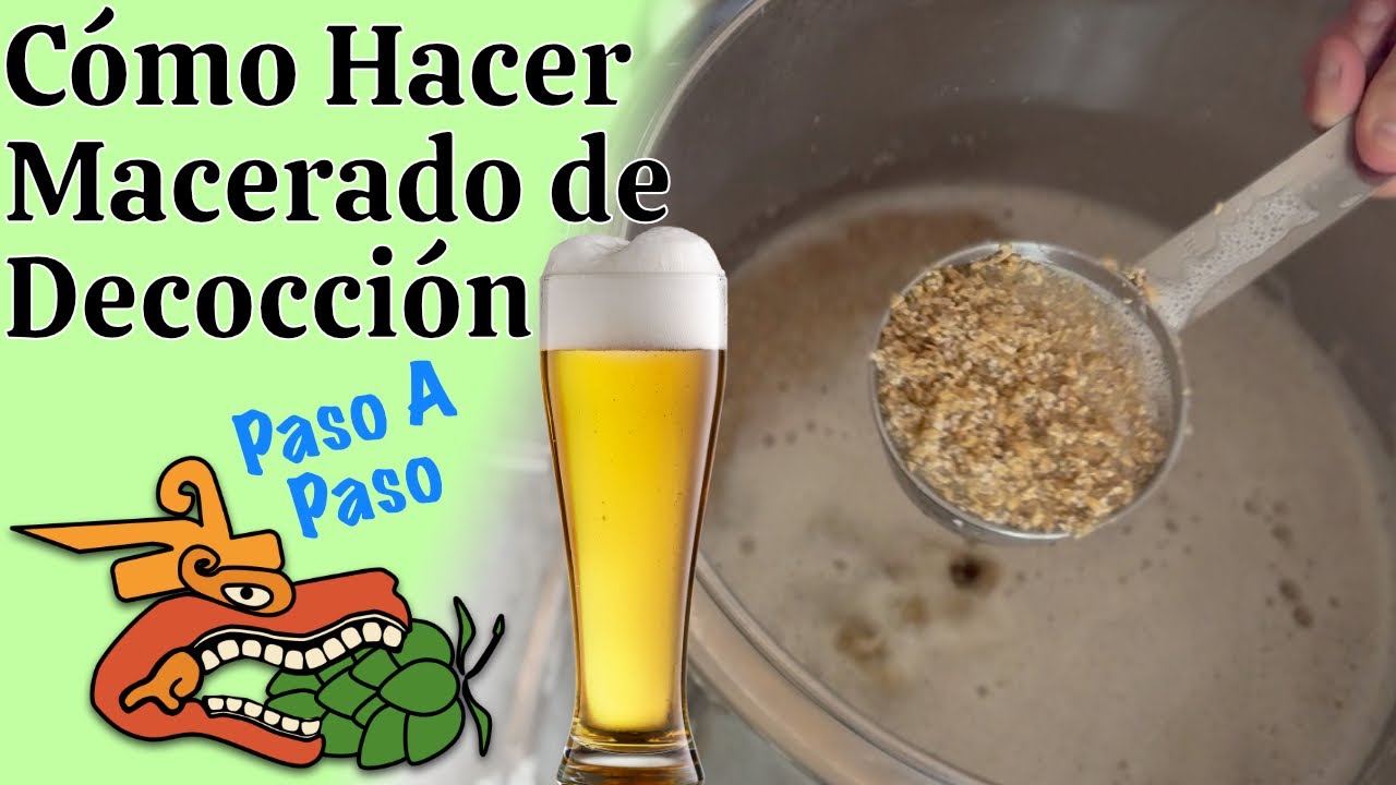 Cómo hacer un macerado de decocción para cerveza paso a paso