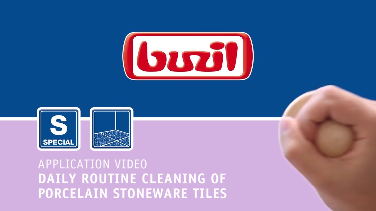 BUZIL Routine cleaning of porcelain stoneware tiles