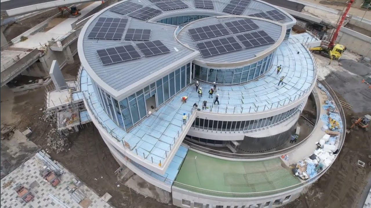 2026.02.26  淡江大橋工程  河中遠眺八里  各區最新進度概況 空拍直播
