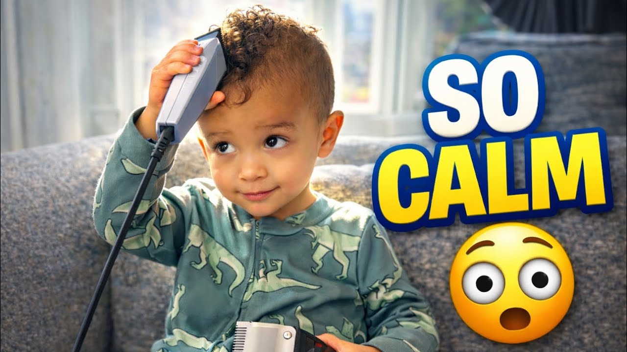 2 Year Old First Haircut… Did He Cry? 