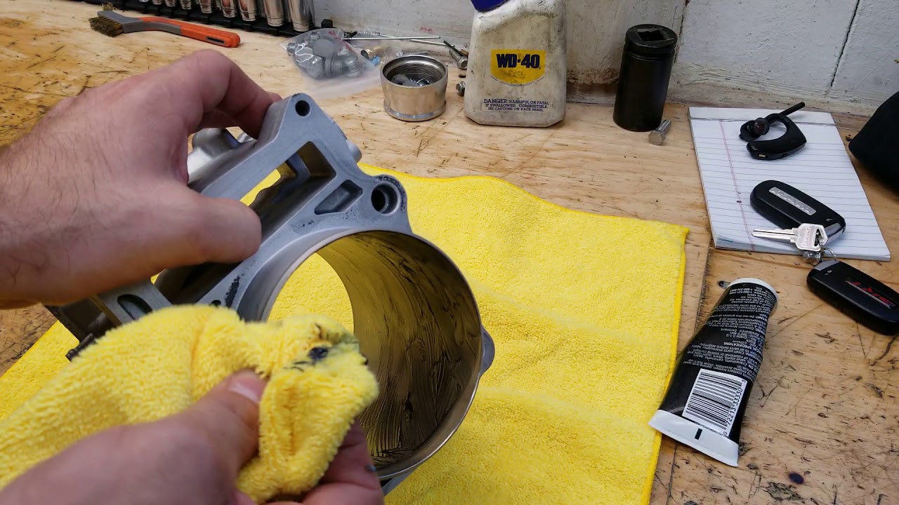 Raptor 700 big bore install , assemble lube tricks part 1