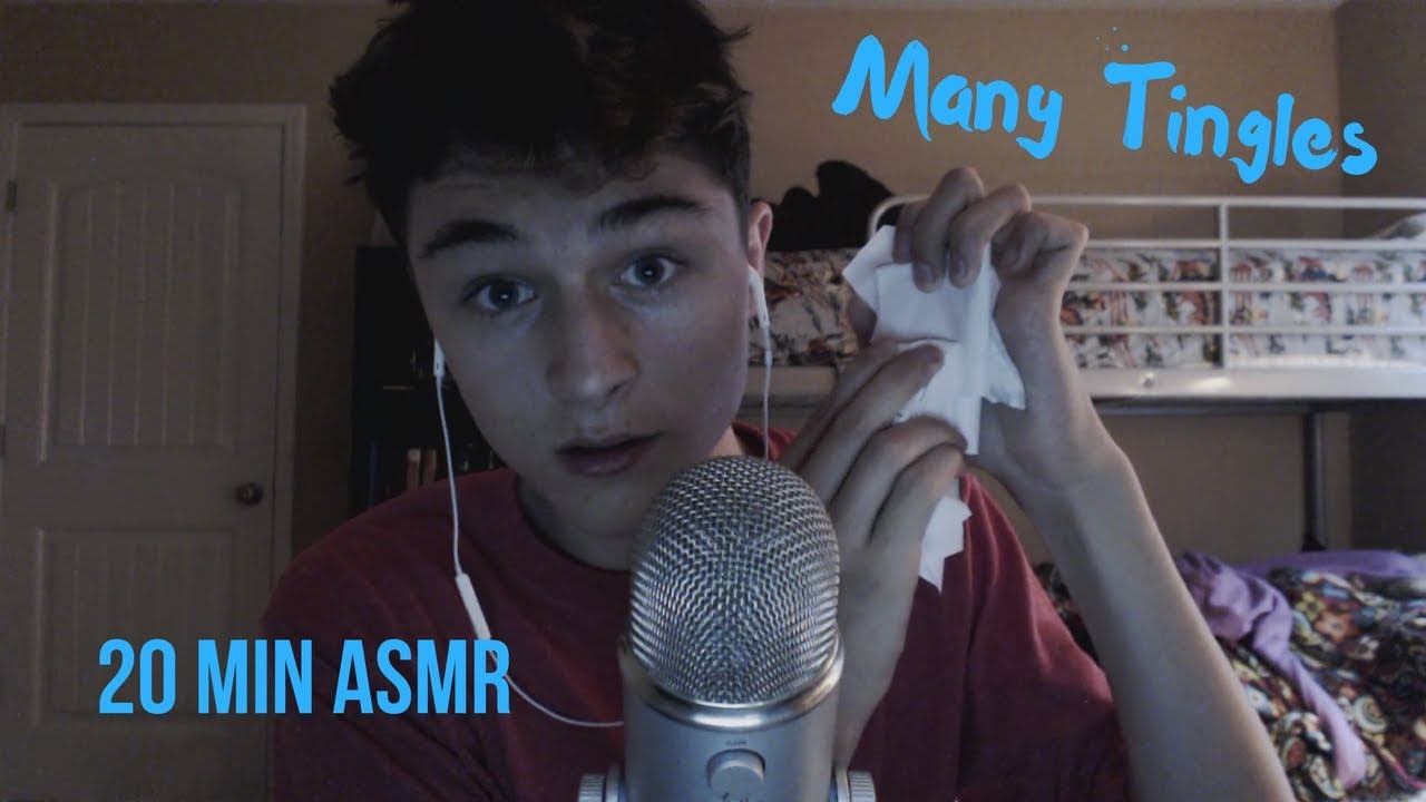 MY FIRST ASMR VIDEO! (Mouth Sounds, Tapping, and MORE)