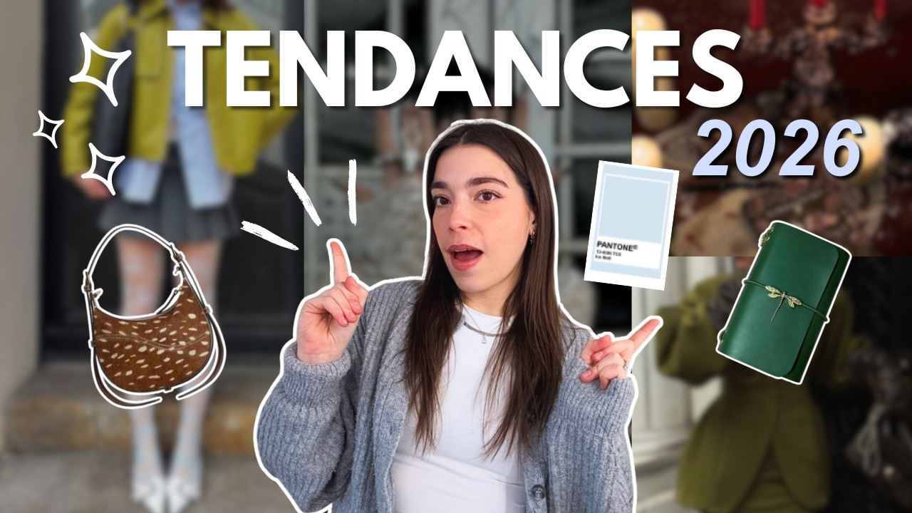 TENDANCES 2026 : mode, beauté, aesthetic Pinterest & lifestyle