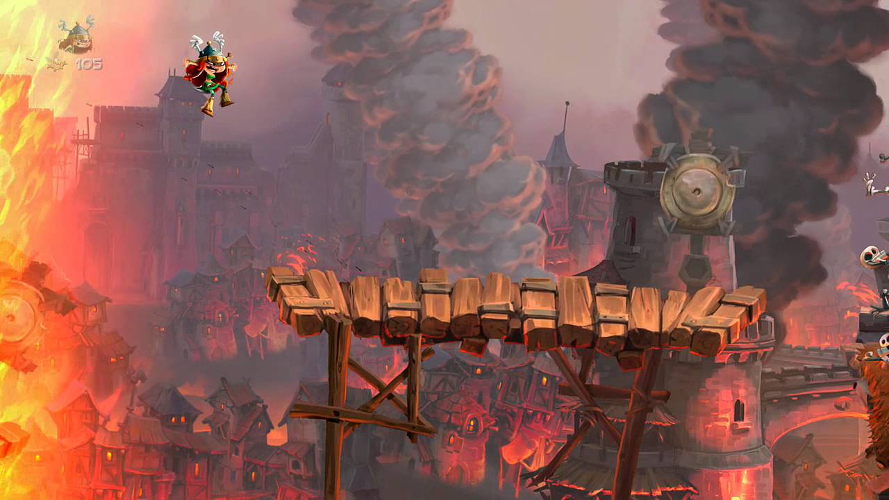 Rayman Legends - Castle-Rock (Music Level 1) [Xbox One Gameplay]