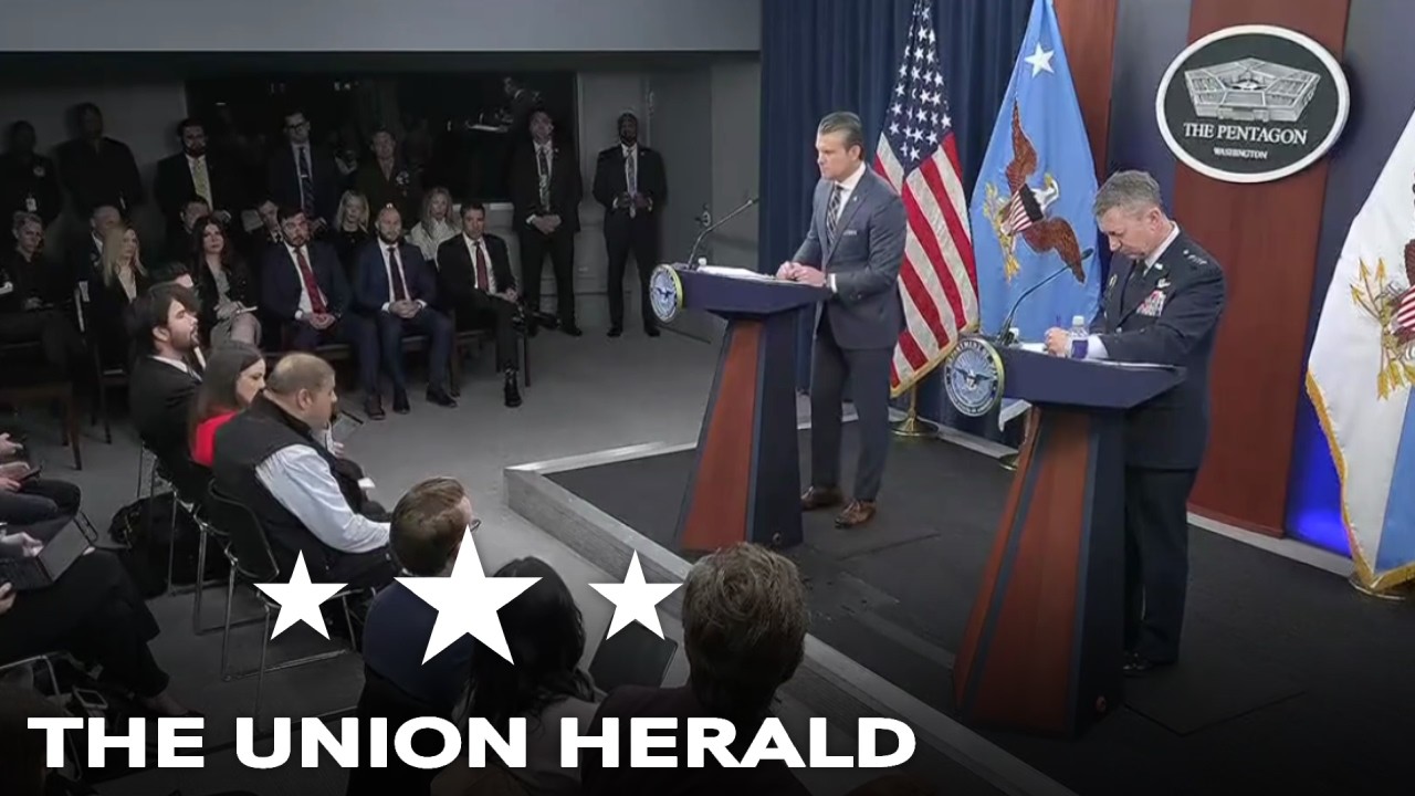 Secretary Hegseth Holds a Press Conference on Operation Epic Fury 03/19/2026