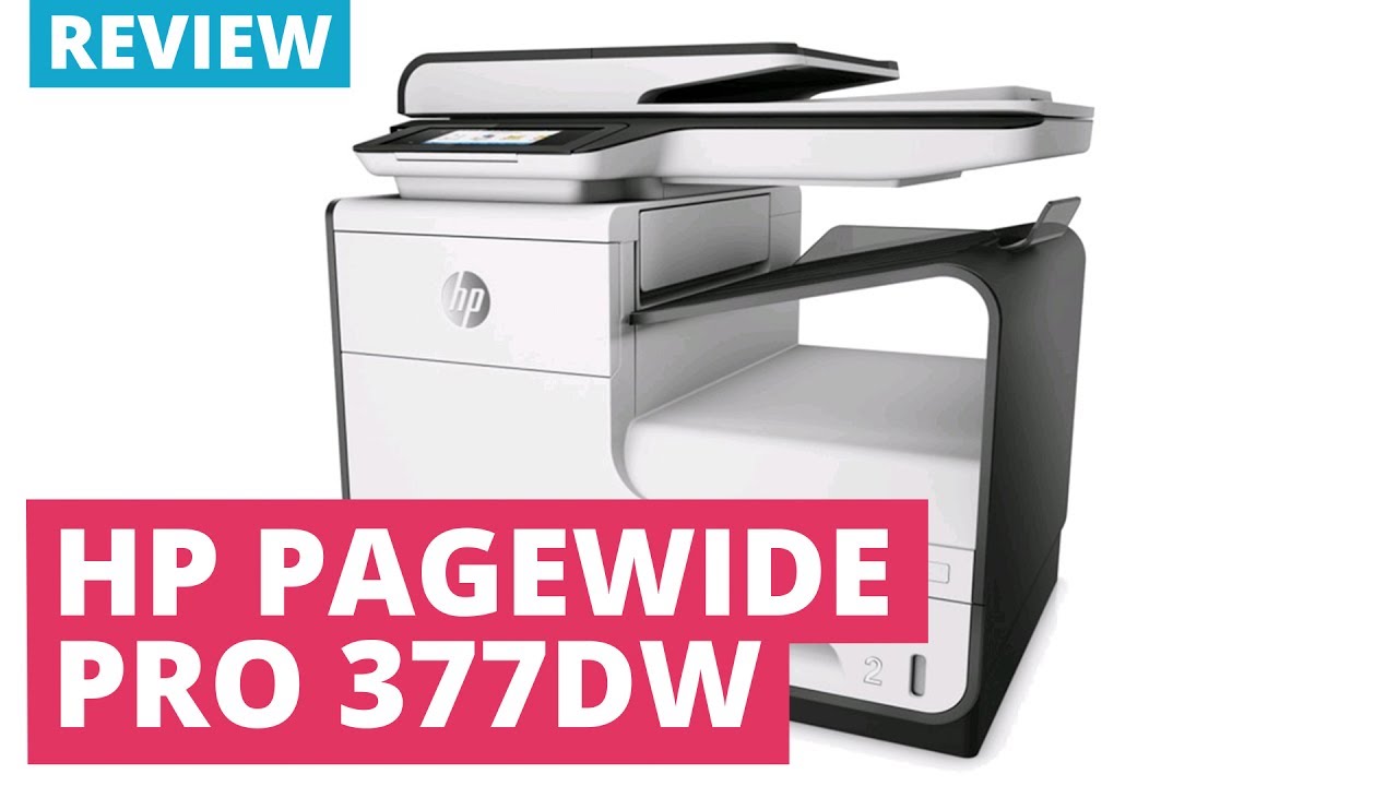 HP PageWide Pro 377dw A4 Colour Multifunction Inkjet Printer