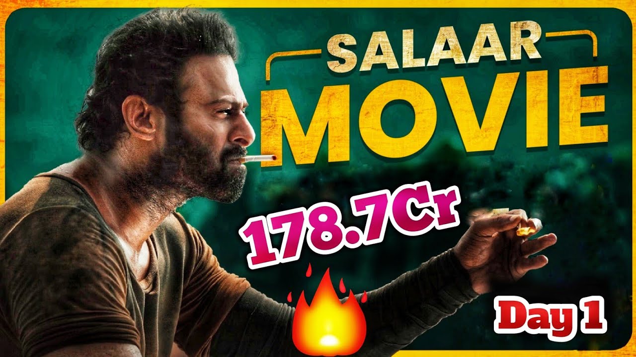 Salaar First Day Worldwide Collections | Prabhas | Salaar Day 1 Collections | Power Of Movie Lover |