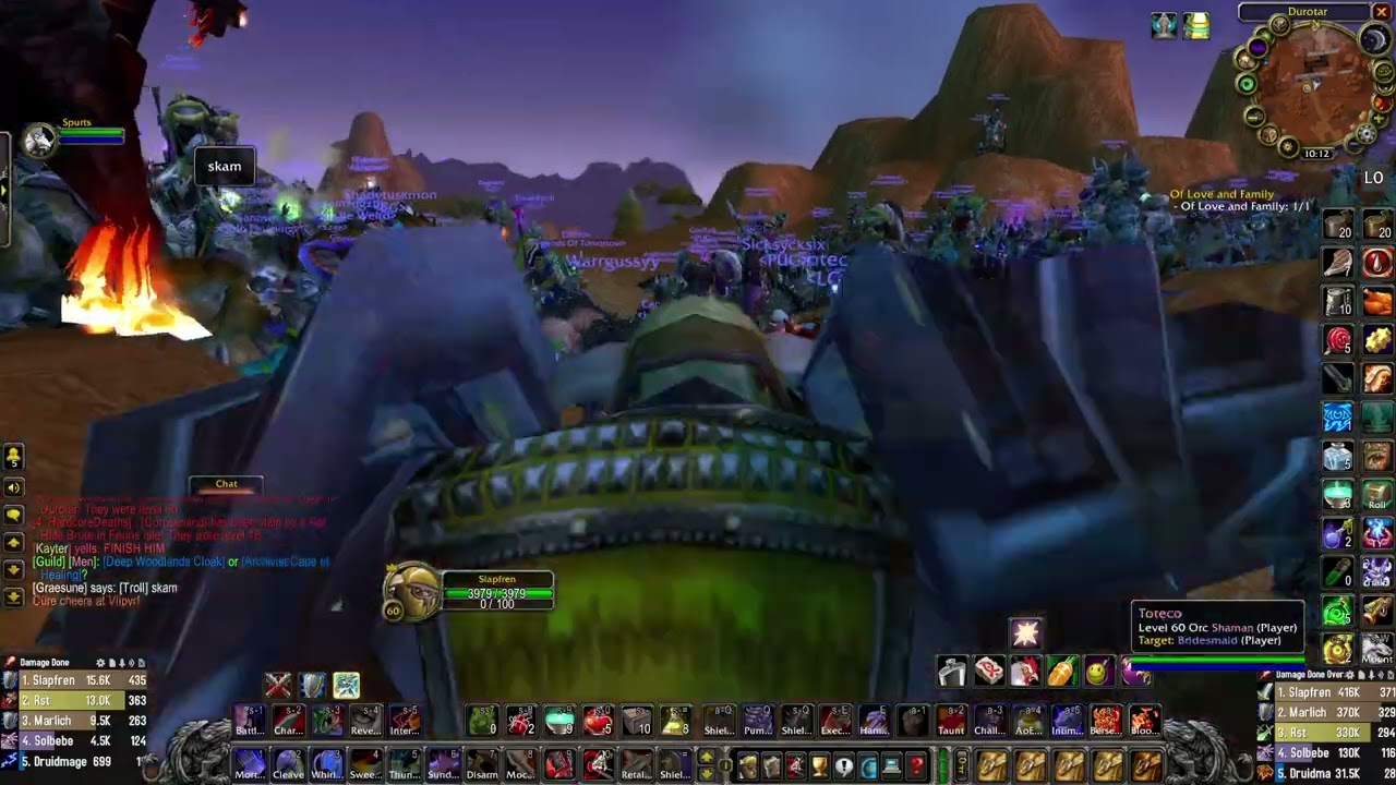 Level 60 Mak'Gora - Level 60 duel to the death - Doomhowl Horde