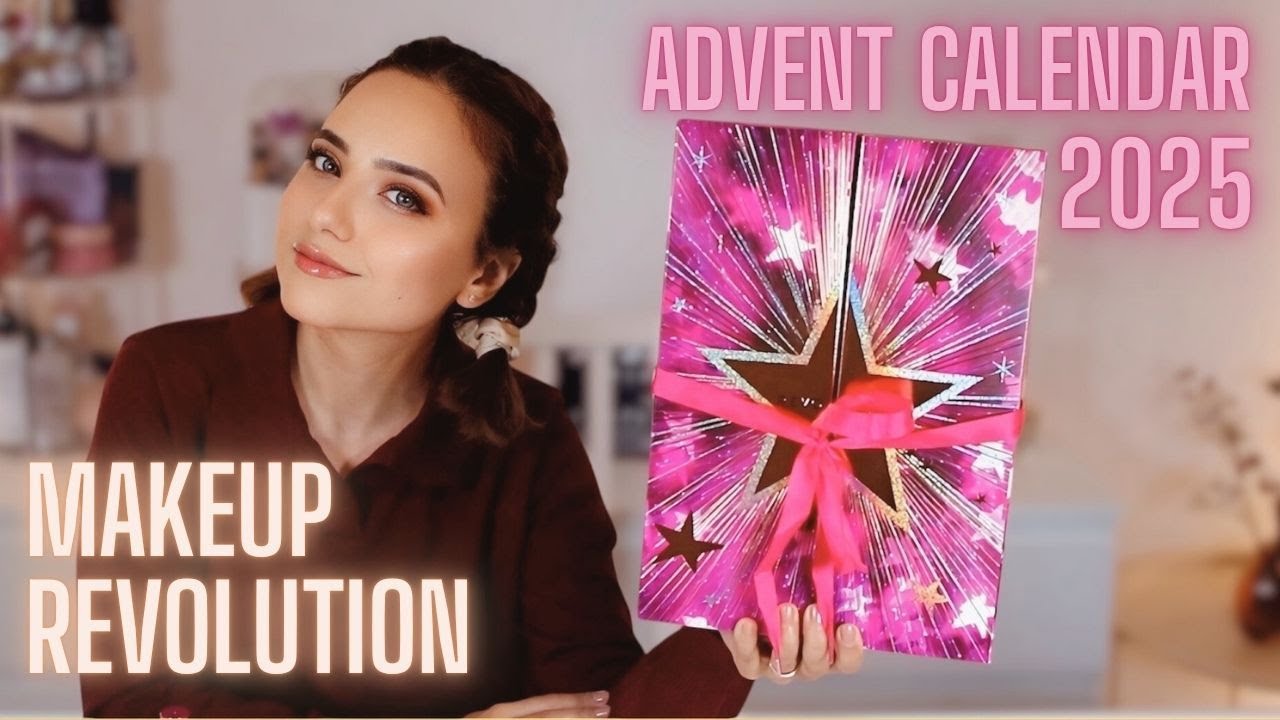Распаковка косметики Makeup Revolution ALL STARS Адвент-календарь 2025 🎄