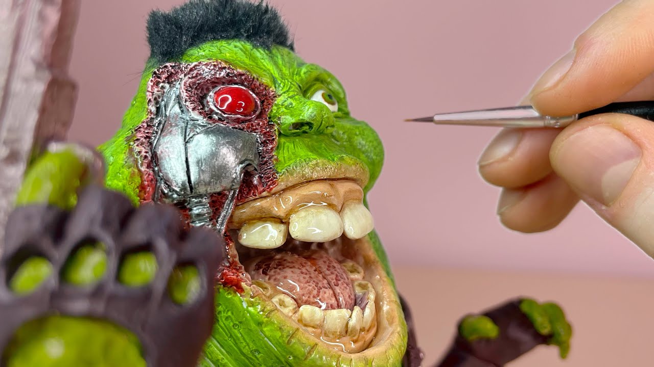 How To Make Slimer - Terminator |Sculpting Tutorial