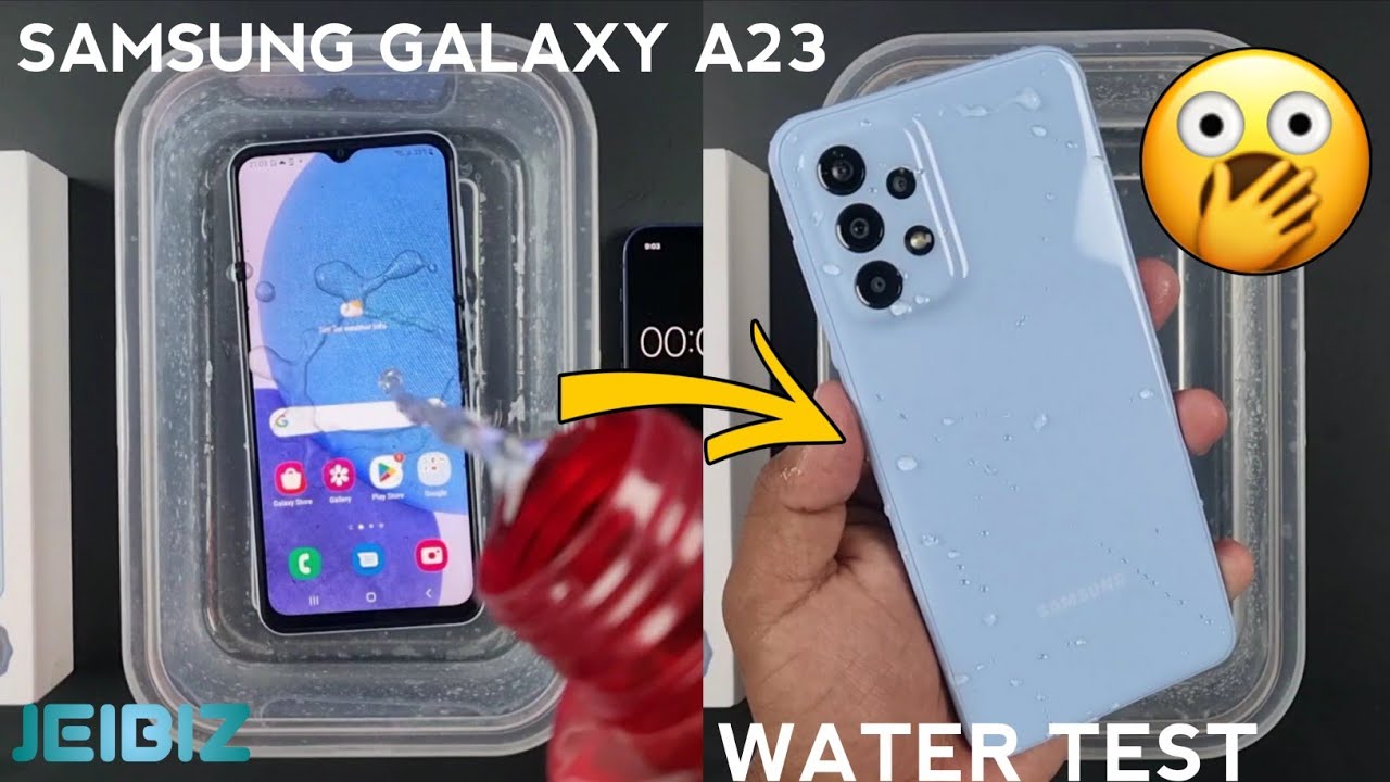 Samsung Galaxy A23 Waterproof Test | Let's See If Samsung A23 is Waterproof Or Not?