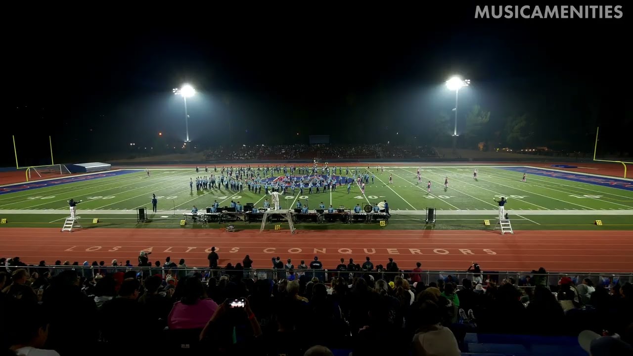 Walnut HS Blue Thunder Marching Band & Color Guard | 2025 Los Altos FT