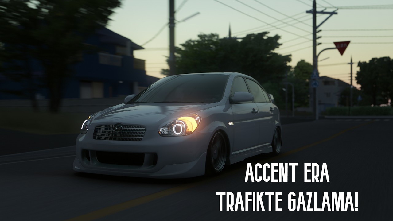 ACCENT İLE OTOBANDAYIZ!! (ASSETTO CORSA)