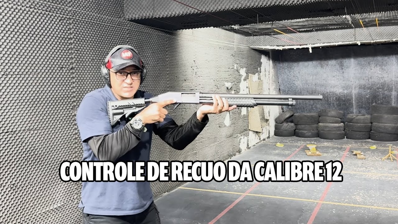 COMO FAZER O CONTROLE DO RECUO DA CALIBRE 12 CORRETAMENTE