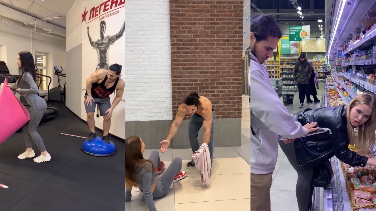 PRANK IN THE MALL AND IN THE PARK/@guychovezov