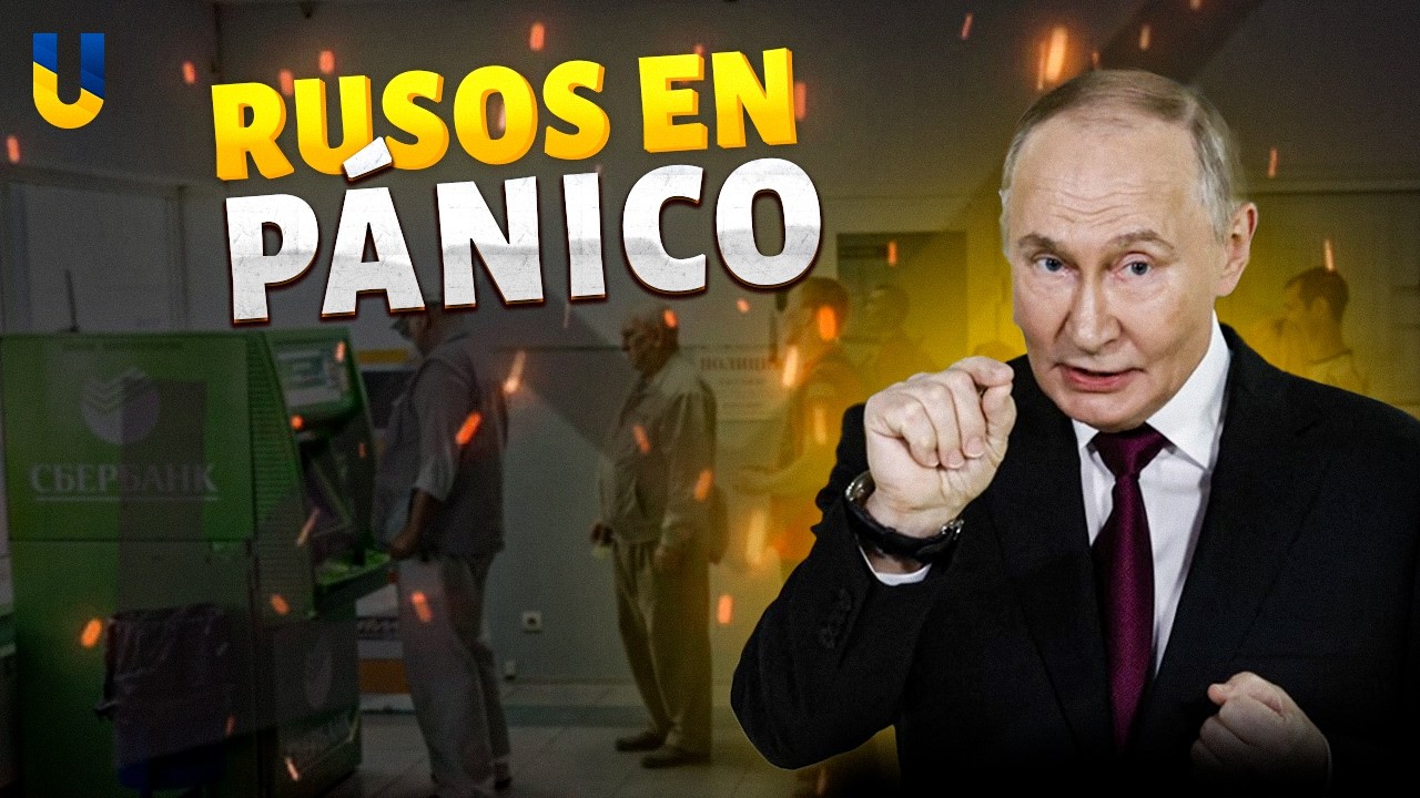 CRISIS en Rusia: la economía de Putin CAE! Gente IRRUMPE en bancos por dinero