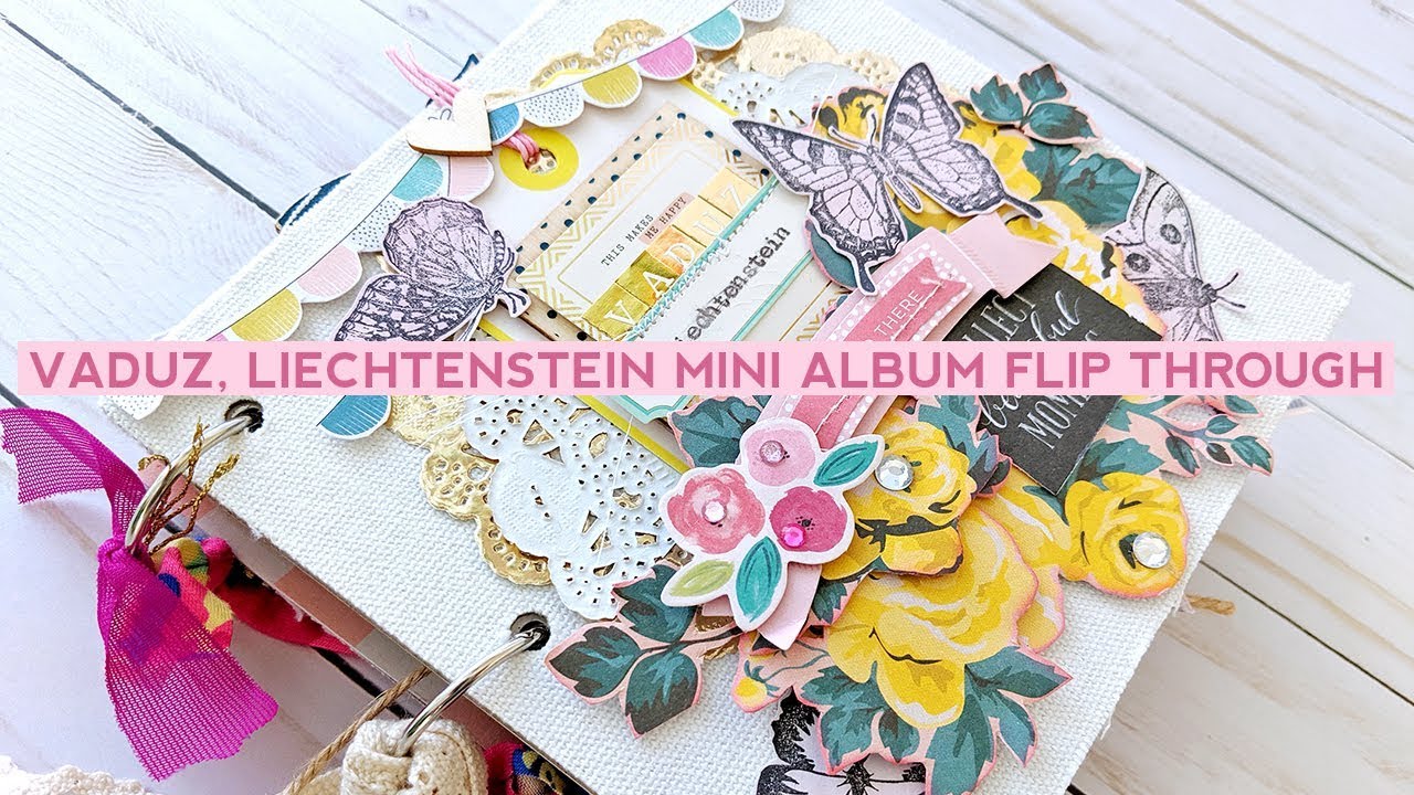 Vaduz, Liechtenstein Mini Album Flip Through