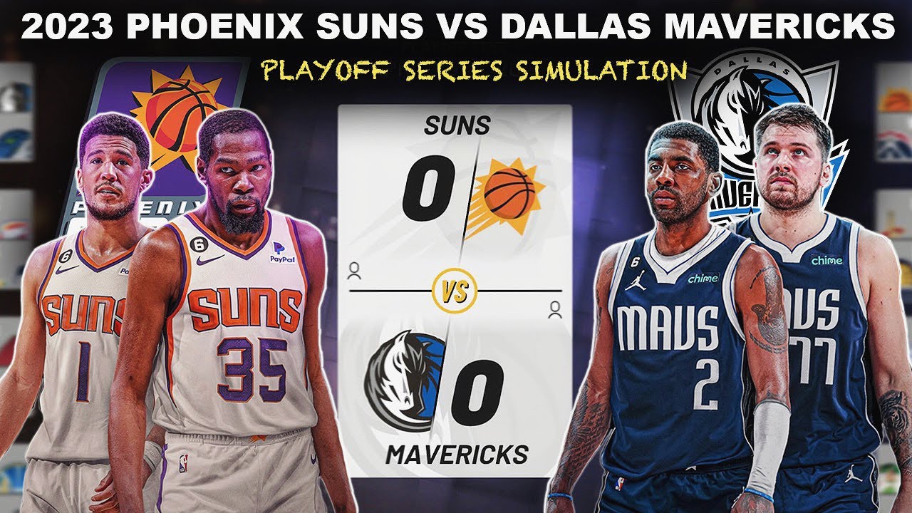 The New GREATEST Rivalry in the NBA! Suns VS Mavericks Series Simulated on 2K23! (Live Games)