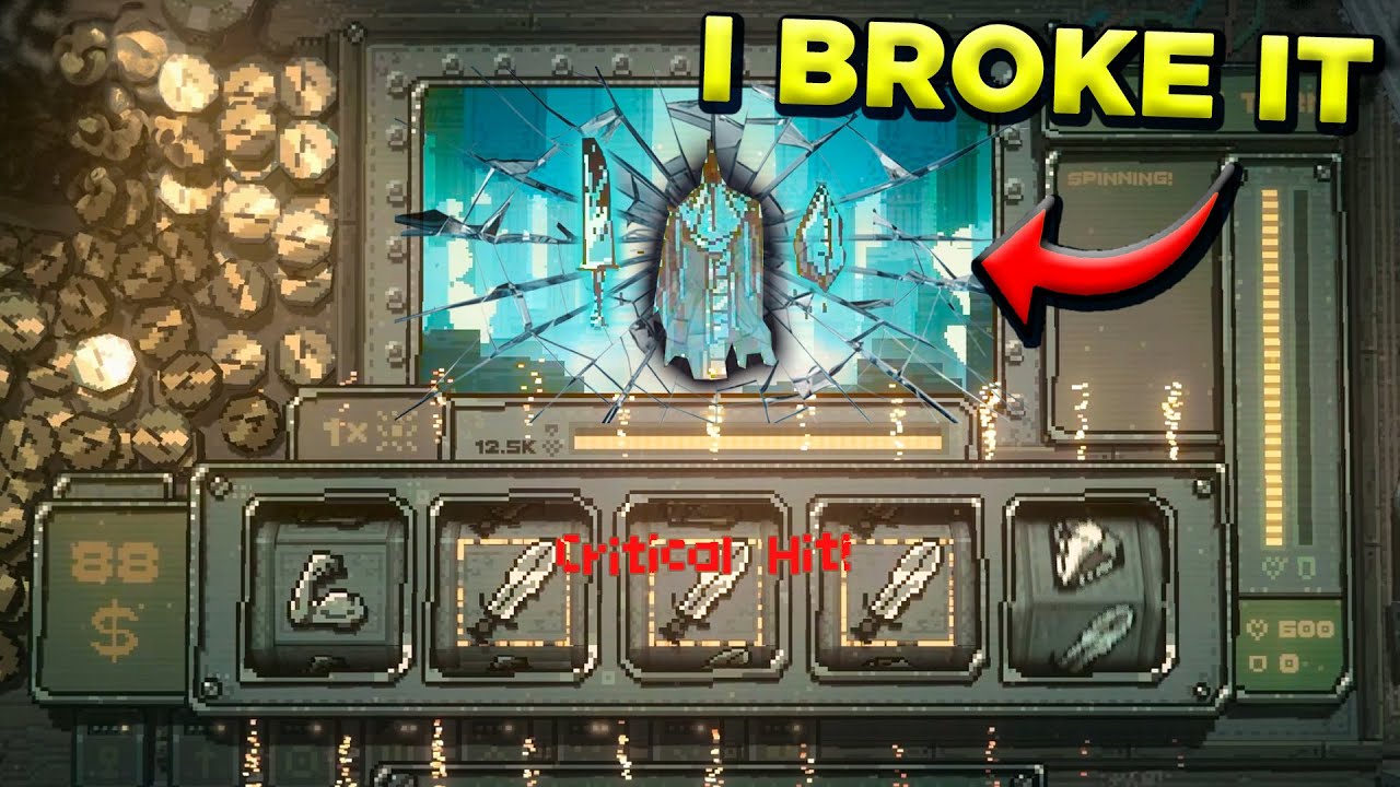 I BROKE the Slots & Daggers Slot Machine Roguelike&hellip;