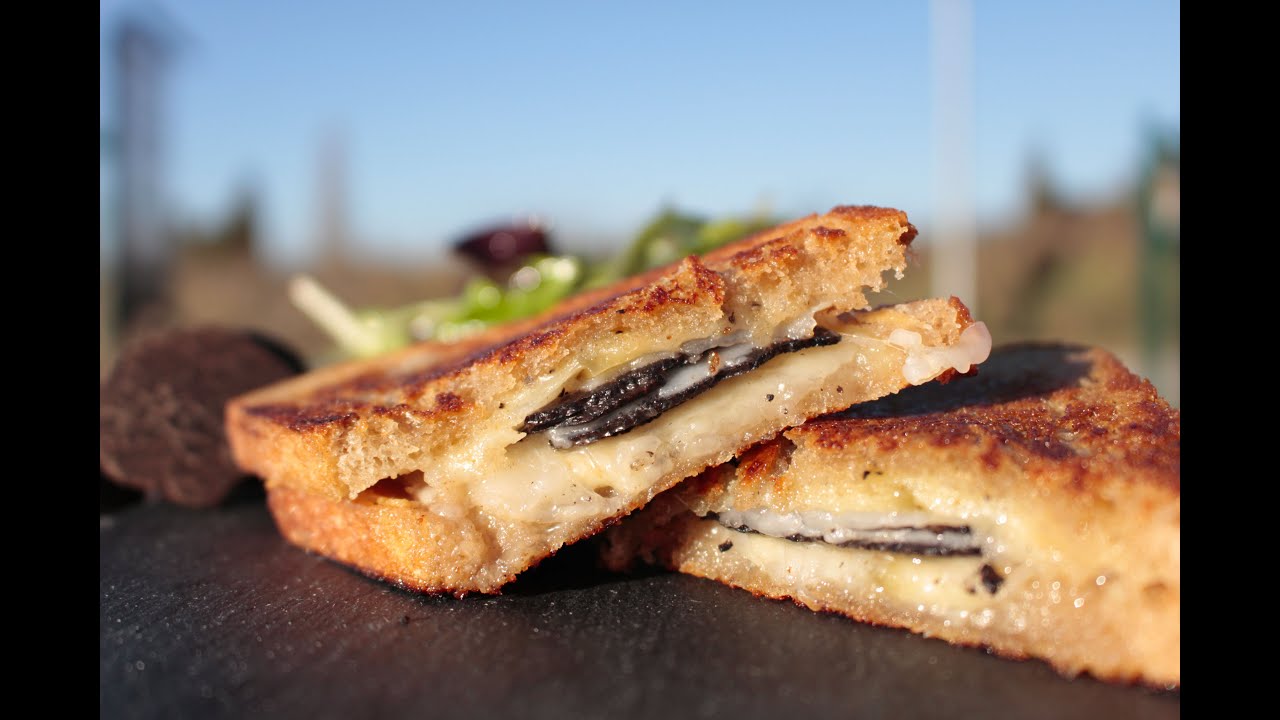 Recette croque-monsieur à la truffe noire et au lard