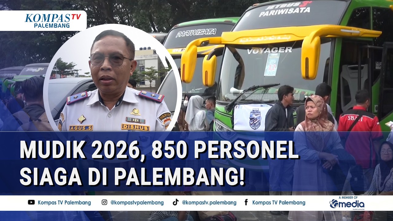Mudik Lebaran 2026: Palembang Siagakan 850 Personel & Perbaiki Jalan!