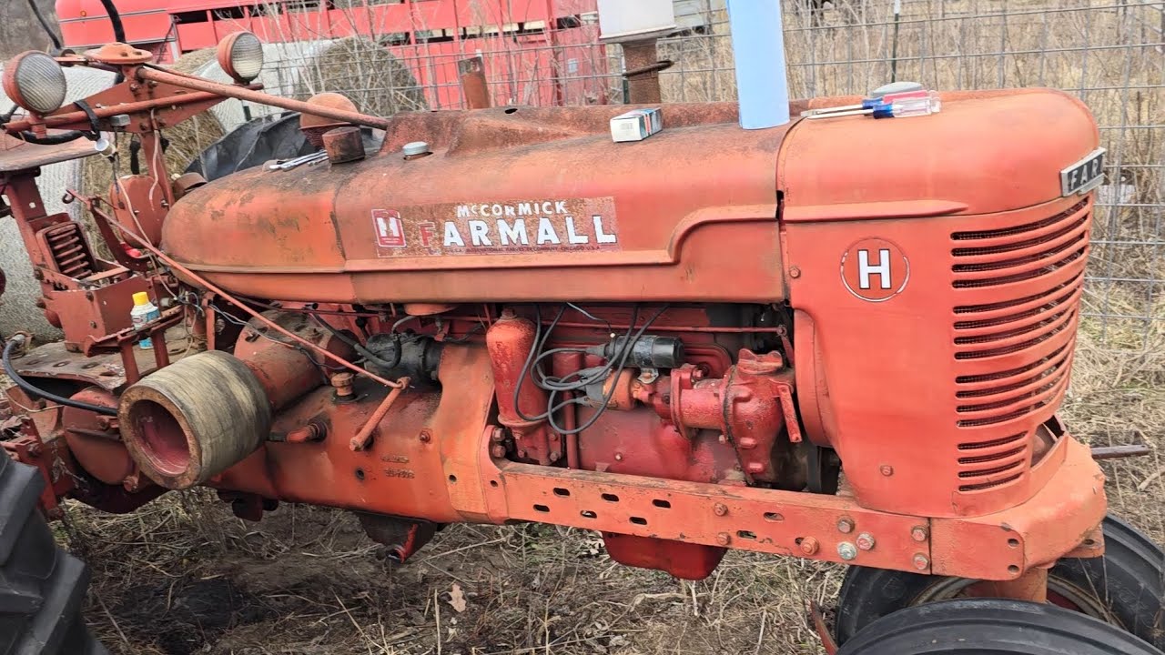 Will it run?! 1942 H Farmall Tractor has sat for 2 years!