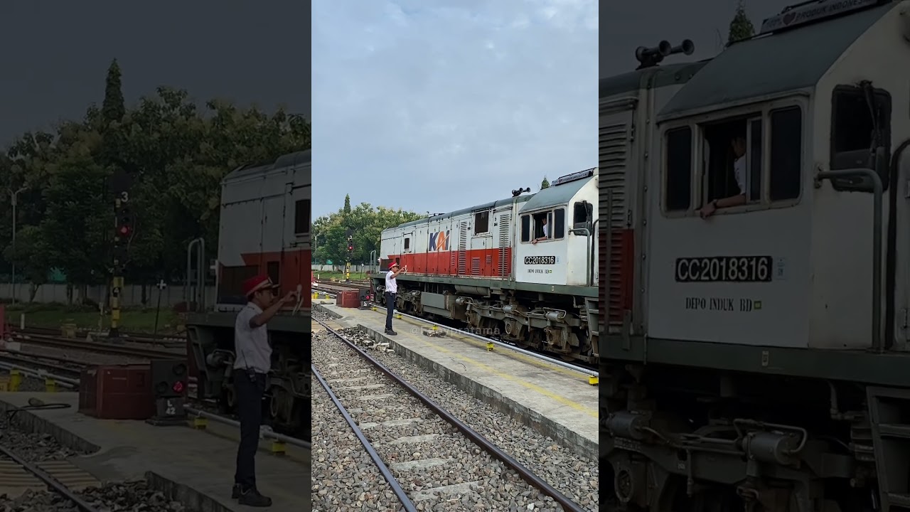 Kereta Api Commuterline Bandung Raya Berangkat dari Stasiun Bandung