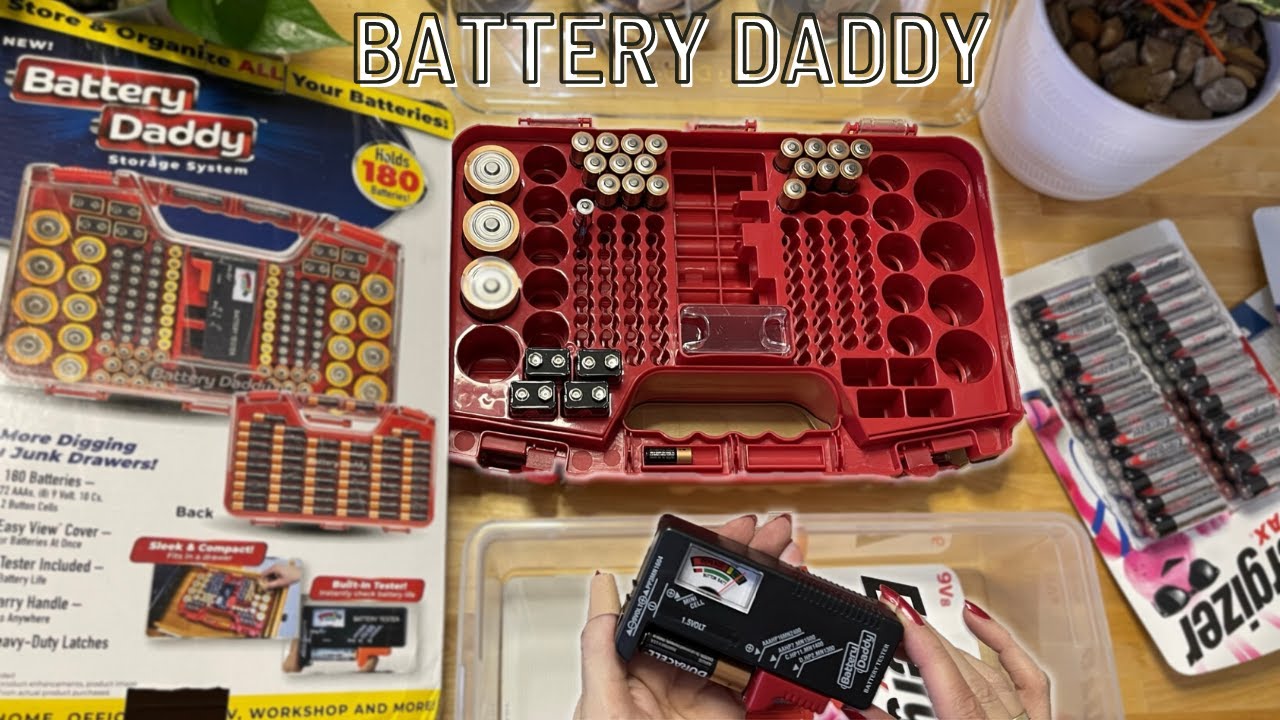 Battery Daddy - Battery Organizer : Do you need it?