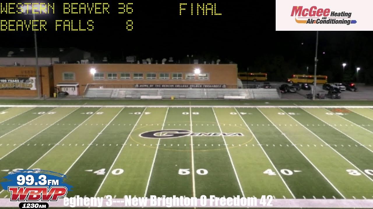 Western Beaver vs. Beaver Falls High School Football 9/12/25
