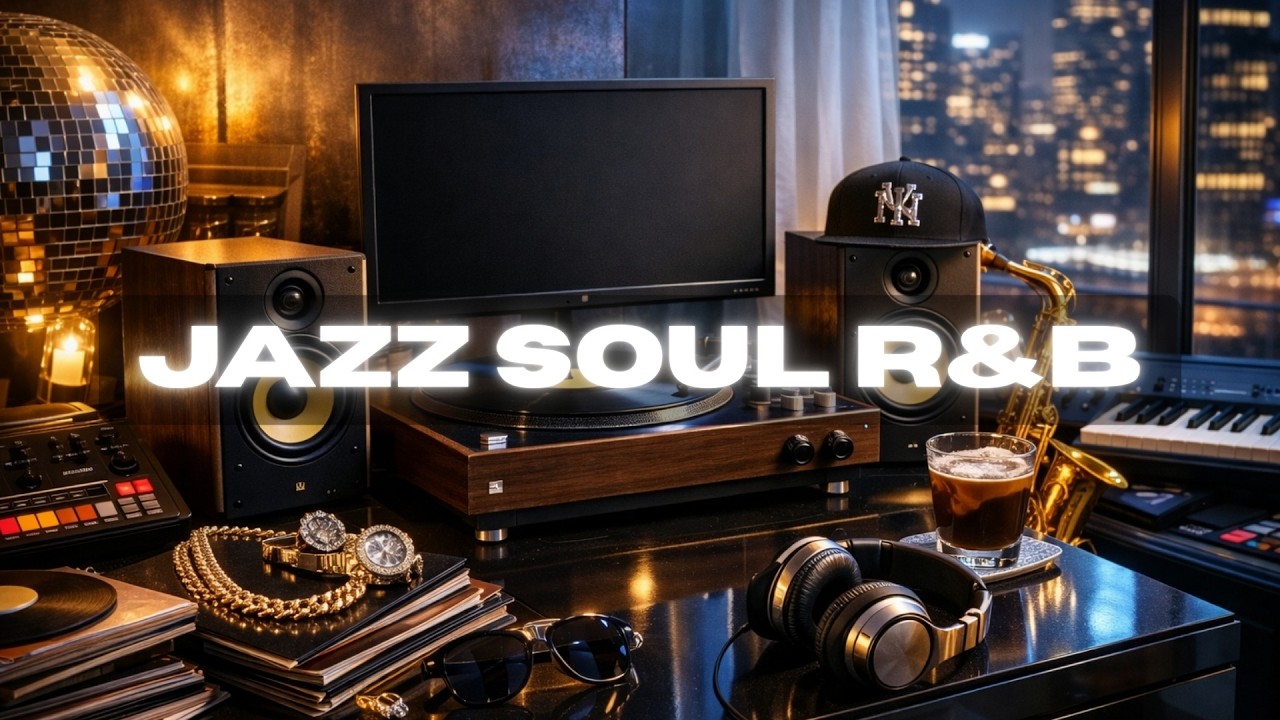 Smooth Jazz x Soul R&B – Warm Deep Grooves for Cozy Nights & Chill Vibes